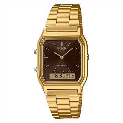 часовник,часовници,casio,lifestyle,aq,230ga,5amqyes,watch,brown,gold