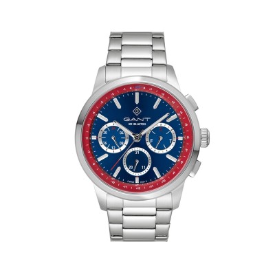 часовници,gant,middletown,wristwatch,silver,red