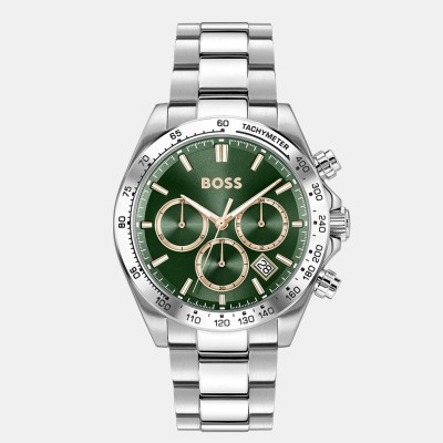 boss,gents,boss,hero,bracelet,watch,silver