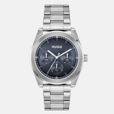 часовник,часовници,hugo,gents,hugo,#bright,sport,bracelet,watch,silver
