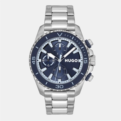 часовник,часовници,hugo,gents,hugo,#dive,watch,silver