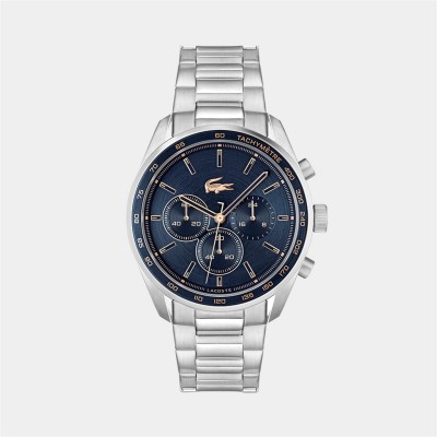 часовник,часовници,lacoste,lacoste,mens,boston,stainless,steel,chronograph,watch,silver