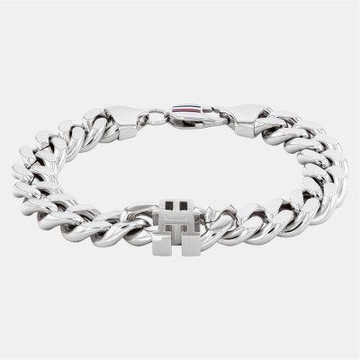 аксесоари,на,разпродажба,tommy,hilfiger,men's,chain,bracelets,silver