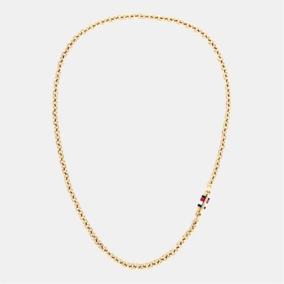 бижутерия,аксесоари,на,разпродажба,tommy,hilfiger,men’s,chain,necklace,gold