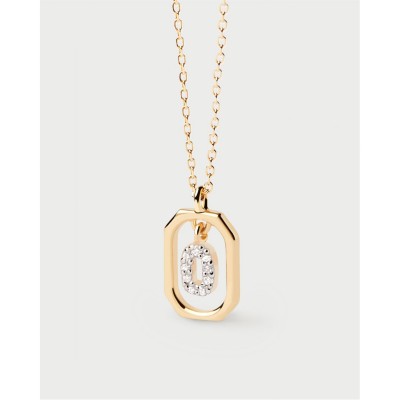 pdpaola,initial,letter,necklace,o,gold