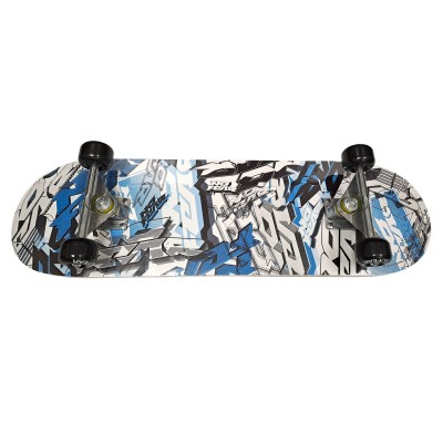 скейтборд,no,fear,skateboard,junior,blue,logo