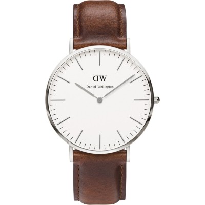 часовник,часовници,daniel,wellington,40,st,mawes,stainless,steel,classic,quartz,watch,brown,silv