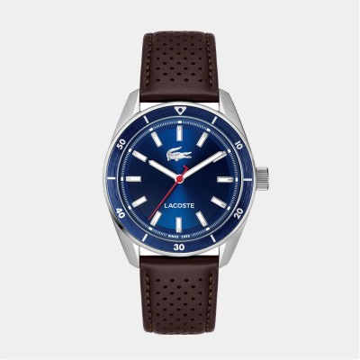 часовник,часовници,аксесоари,на,разпродажба,lacoste,lacoste,mens,boston,watch,blue,silver