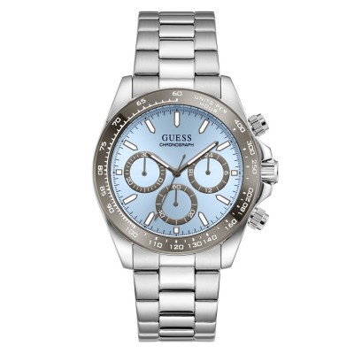 часовник,бижутерия,часовници,guess,gesjwl,arthur,watch,sn63,ice,blue,silver