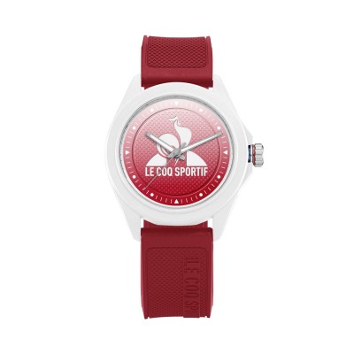 часовник,бижутерия,часовници,аксесоари,на,разпродажба,le,coq,sportif,women's,monochrome,digital,watch,red,white