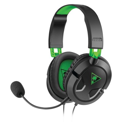 turtle,beach,recon,50x,xbox,ps5,ps4,pc,gaming,headset,black,black,green