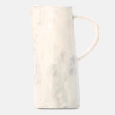 off,white,glossy,ceramic,water,jug,taupe,no,color