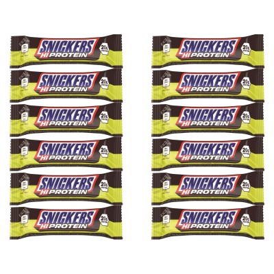 гейнъри,за,мускулна,маса,и,сила,snickers,hi,protein,bar,12,pack
