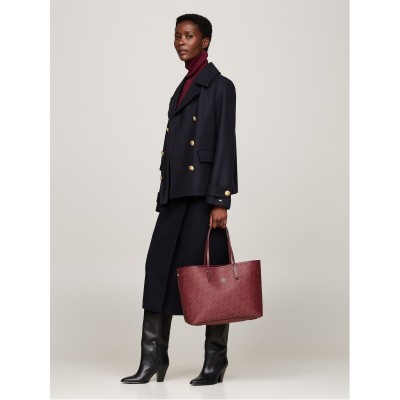 всички,чанти,tommy,hilfiger,th,monoplay,leather,tote,rouge