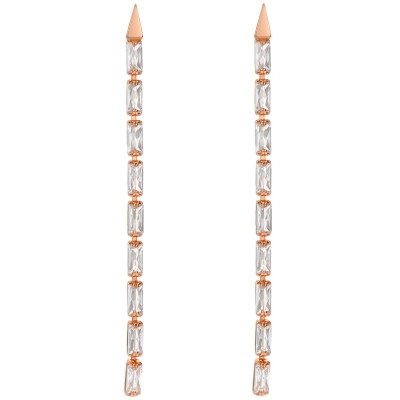аксесоари,на,разпродажба,ted,baker,isalie,crystal,baguette,drop,earrings,rosegld,crystl