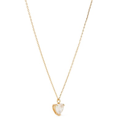 бижутерия,аксесоари,на,разпродажба,kate,spade,brilliant,statements,tri,prong,pendant,necklace,clear,gold