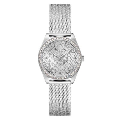 часовник,часовници,аксесоари,на,разпродажба,guess,guess,boa,watch,silver,silver