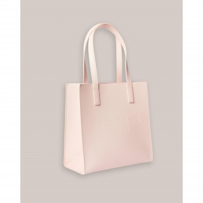 ted,baker,small,crosshatch,icon,tote,bag,lt,pink