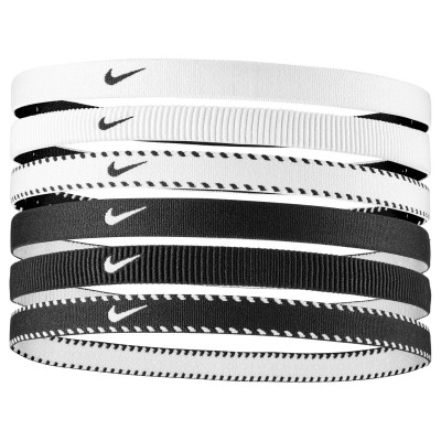 nike,flex,headbands,(6,pack),black,white
