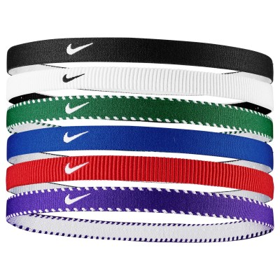 диадема,всички,шапки,плажни,шапки,разпродажба,nike,всички,фитнес,аксесоари,скуош,скуош,аксесоари,nike,flex,headbands,(6,pack),multi