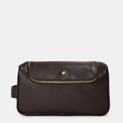 чанта,стягайте,багажа,за,лятото!,аксесоари,на,разпродажба,ted,baker,ted,leather,washbag,sn99,brn,choc