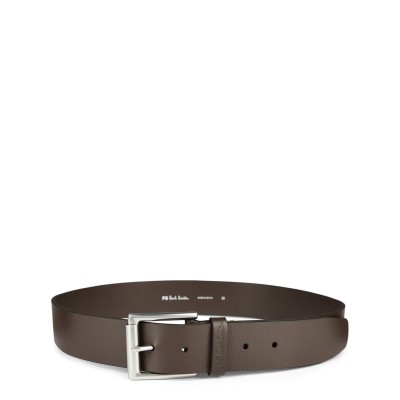 колан,колани,аксесоари,на,разпродажба,ps,paul,smith,keeper,leather,belt,brown,66