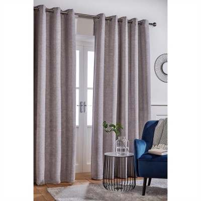 аксесоари,на,разпродажба,homelife,chenille,woven,eyelet,curtains,grey