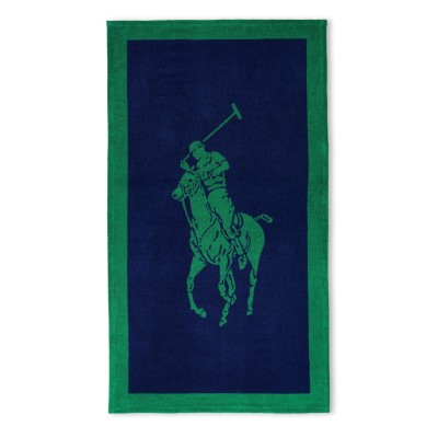 хавлиена,кърпа,хавлии,аксесоари,на,разпродажба,ralph,lauren,home,polo,jacquard,beach,towel,navy,billard