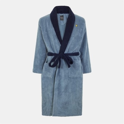 аксесоари,за,баня,lyle,and,scott,contrast,bathrobe,china,blue