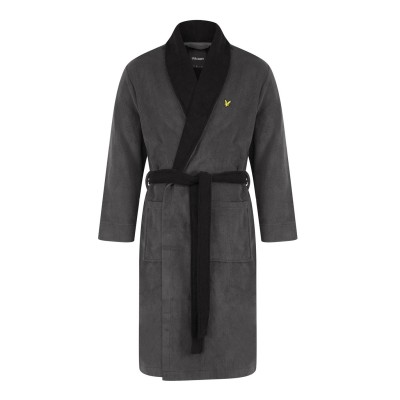 мъжки,пижами,lyle,and,scott,contrast,trim,bath,robe,grey,black