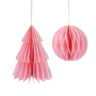 аксесоари,на,разпродажба,gisela,graham,gisela,2p,tree,dec,2,99,pink,hon