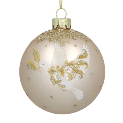аксесоари,на,разпродажба,gisela,graham,gisela,glass,bauble,99,gold,dove