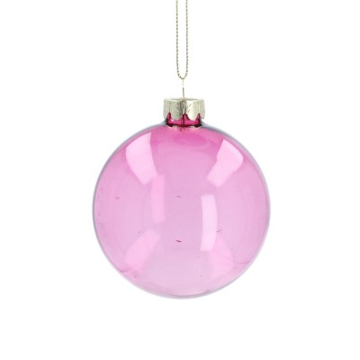 аксесоари,на,разпродажба,gisela,graham,gisela,glass,bauble,99,clear,pink