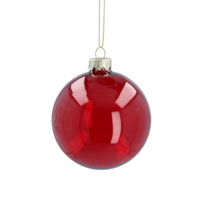 аксесоари,на,разпродажба,gisela,graham,gisela,glass,bauble,99,clear,red
