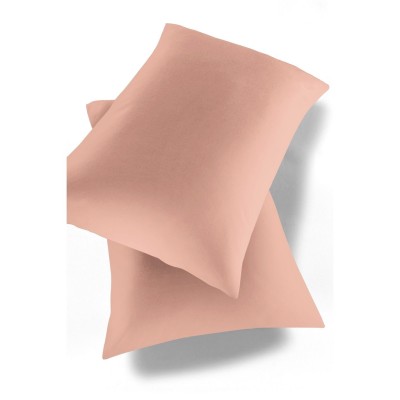 homelife,non,iron,plain,dyed,housewife,pillowcase,blush,pink