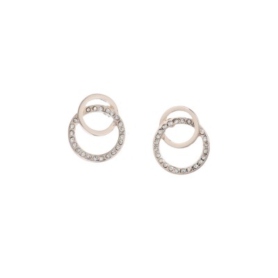 бижутерия,miso,loop,stud,earring,crystal