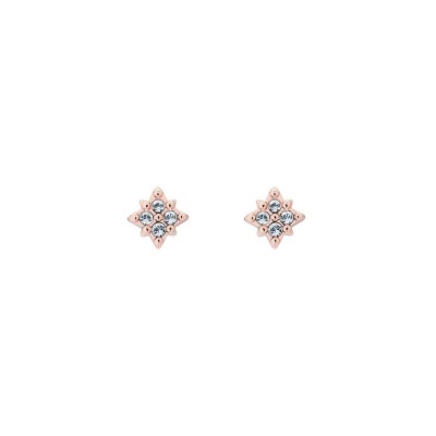 бижутерия,аксесоари,на,разпродажба,all,we,are,stellar,stud,earrings,rose,gold,cryst