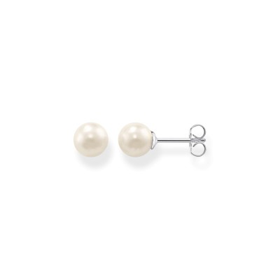 бижутерия,аксесоари,на,разпродажба,thomas,sabo,women's,pearl,stud,earrings,white