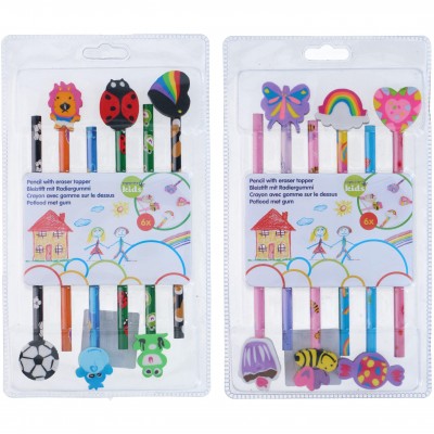 topwrite,pencil,with,eraser,topper,multi