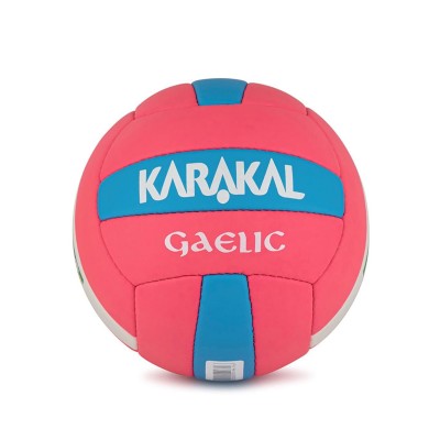 karakal,first,touch,gaelic,ball,pink,white,blue