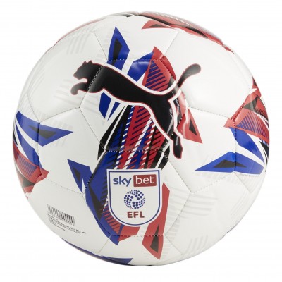 футболни,бутонки,футбол,игри,puma,orbita,6,efl,football,2024,2025,white,blue