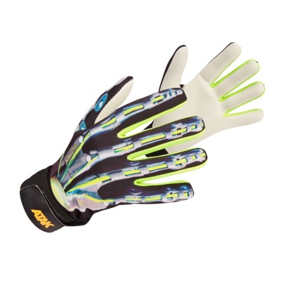 ръкавици,atak,sports,bionix,gaelic,gloves,senior,silver,yellow