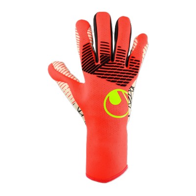 футболни,аксесоари,uhlsport,adults,uhlsport,fangmaschine,ultragrip,zne,half,negative,fluo,red