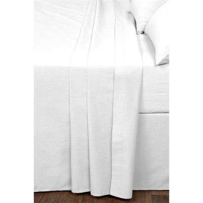 спално,бельо,и,комплекти,homelife,non,iron,plain,dyed,flat,sheet,white