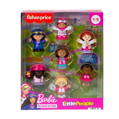fisher,price,fisher,price,little,people,barbie,you,can,be,anything,7,pack,multi,format,and,universal