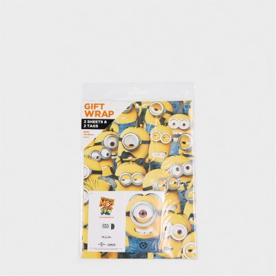 аксесоари,на,разпродажба,minions,despicable,me,wrap,2,sheet,2,tag,merchandise