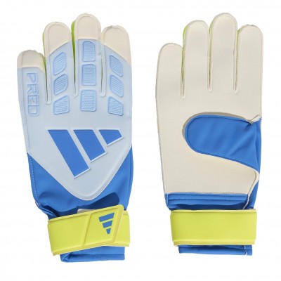 вратарски,ръкавици,футбол,adidas,predator,training,goalkeeper,gloves,adults,blue,yellow