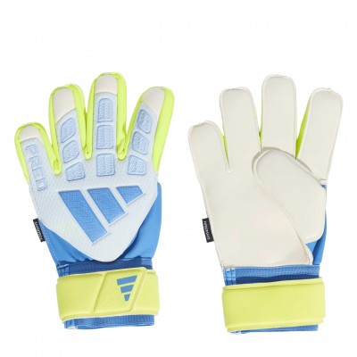 юношески,вратарски,ръкавици,футбол,adidas,predator,match,fingersave,goalkeeper,gloves,juniors,blue,yellow