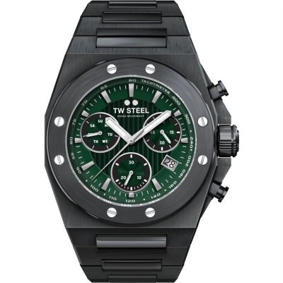 часовник,бижутерия,tw,steel,steel,ceo,tech,watch,black,and,green