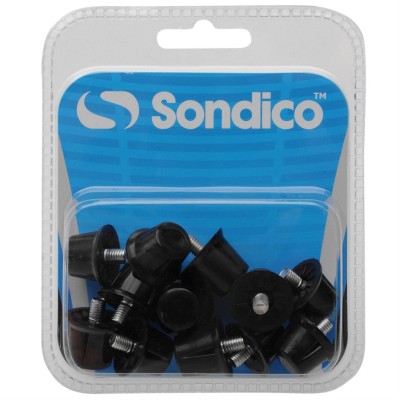 коледни,джунджурии,футболни,аксесоари,sondico,football,studs,black